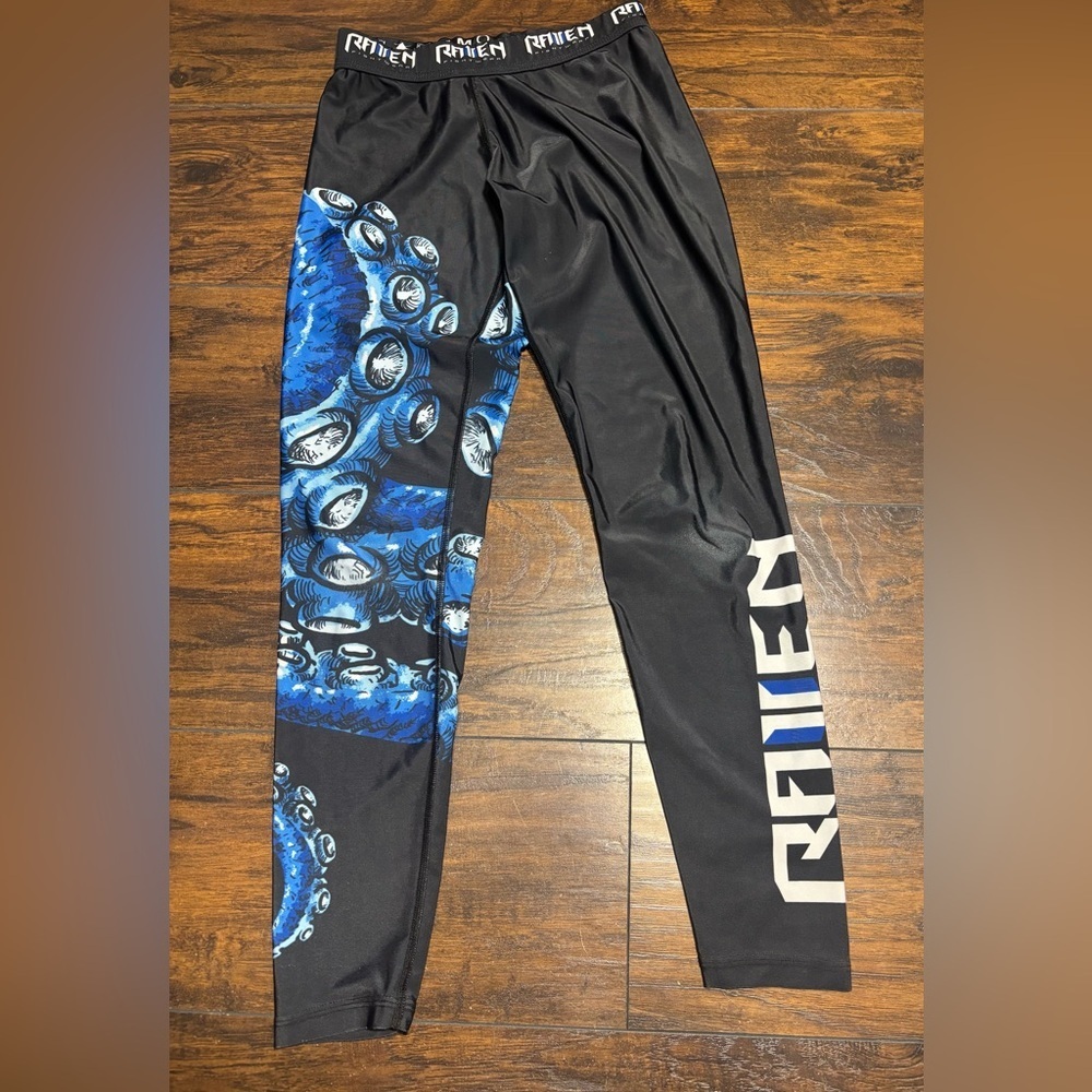 New‎ Raven Fightwear Mens Tights Pants M $99 Unique
